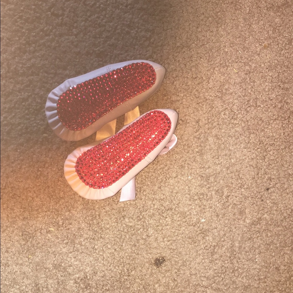 Infant Girl Red Bottoms Size 3c